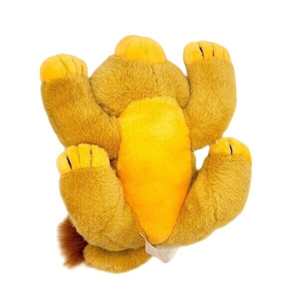 Disney Store Simba Plush Brown 9" Pouncing Crouching Baby Cub The Lion King - Picture 7 of 9